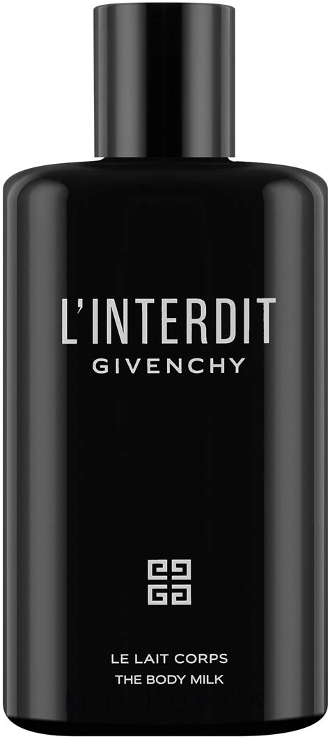 Молочко для тела L'Interdit Givenchy 